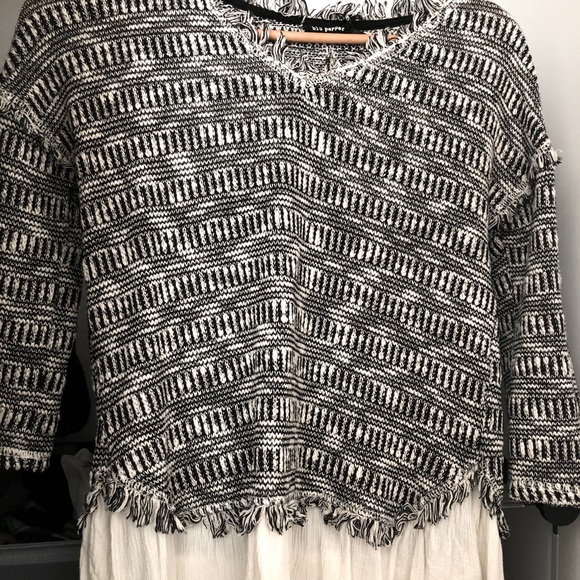 Blu Pepper (From Nordstrom) 3/4 sleeve Knit - Picture 2 of 3